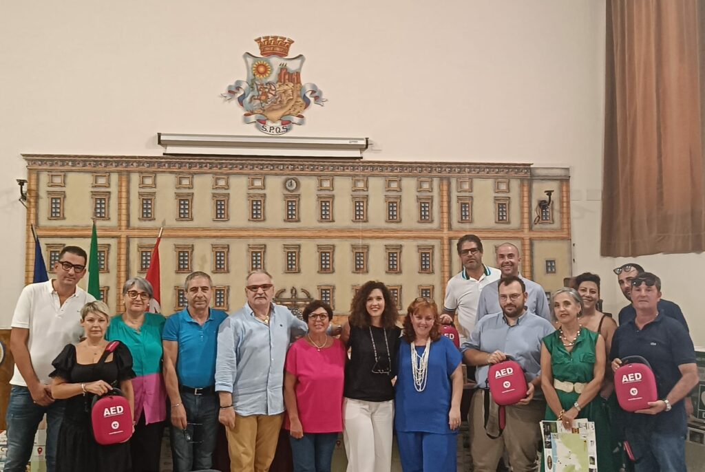 NUOVI DEFIBRILLATORI IN DOTAZIONE ALLA CITTÀ GRAZIE AL PROGETTO “SALVA UNA VITA”