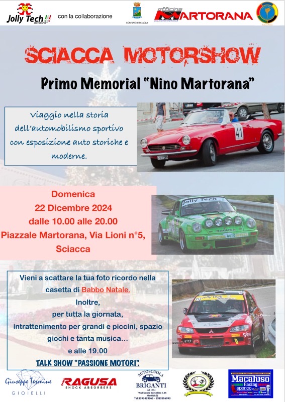 SCIACCA MOTOR SHOW