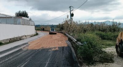 Viabilità rurale, si asfaltano le strade di contrada Raganella