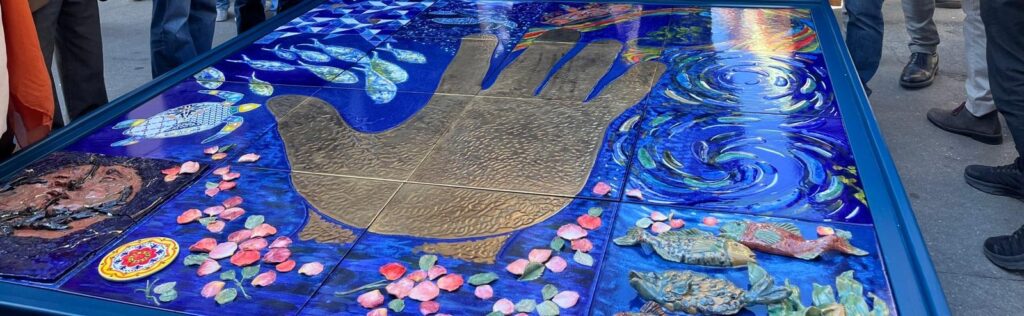Una maiolica di pace per Osaka Expo 2025