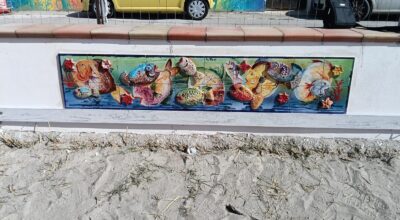 Contrada Foggia, inaugurazione opera di riqualificazione artistica