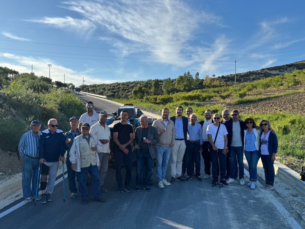 La nuova strada di contrada Nadore