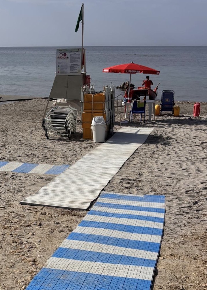 Spiagge più accessibili, passerelle nelle località Foggia, Sovareto e Tonnara