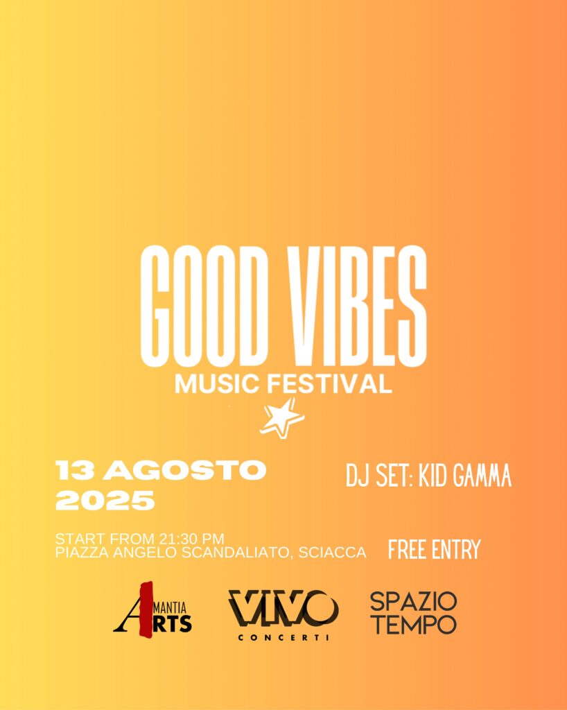Good Vibes Music Festival in piazza Scandaliato