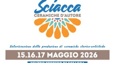 “Sciacca ceramiche d’autore”, la terza edizione dal 15 al 17 maggio 2026