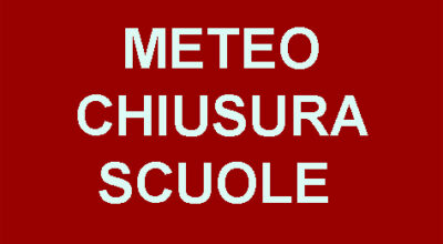 Meteo avverso, chiusura scuole