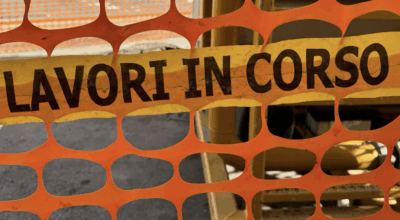 Via Ritacco, riparazione rottura idrica