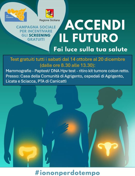 Prevenzione oncologica, test gratuiti di screening
