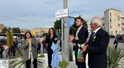 “Rotatoria Maestri del Lavoro”, cerimonia di intitolazione alla Perriera