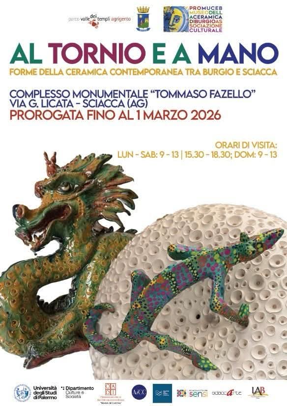 Ceramica contemporanea di Sciacca e Burgio, proroga mostra al Museo del Mare