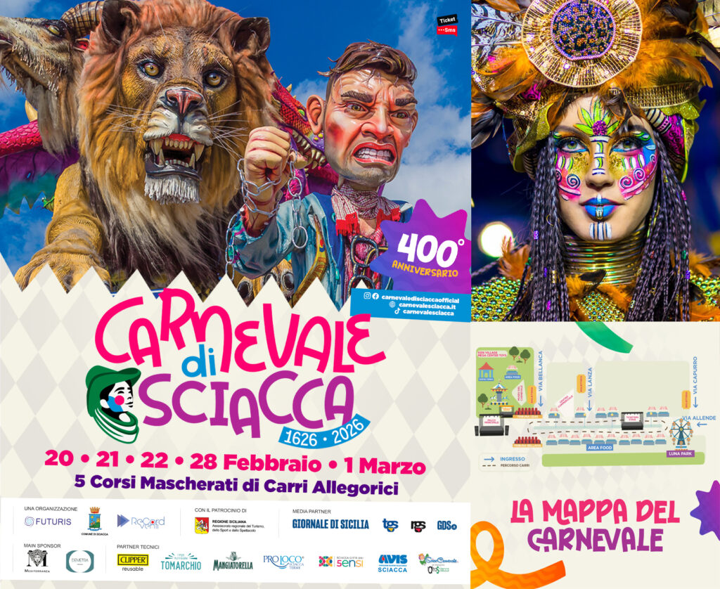 Carnevale di Sciacca 2026, il programma