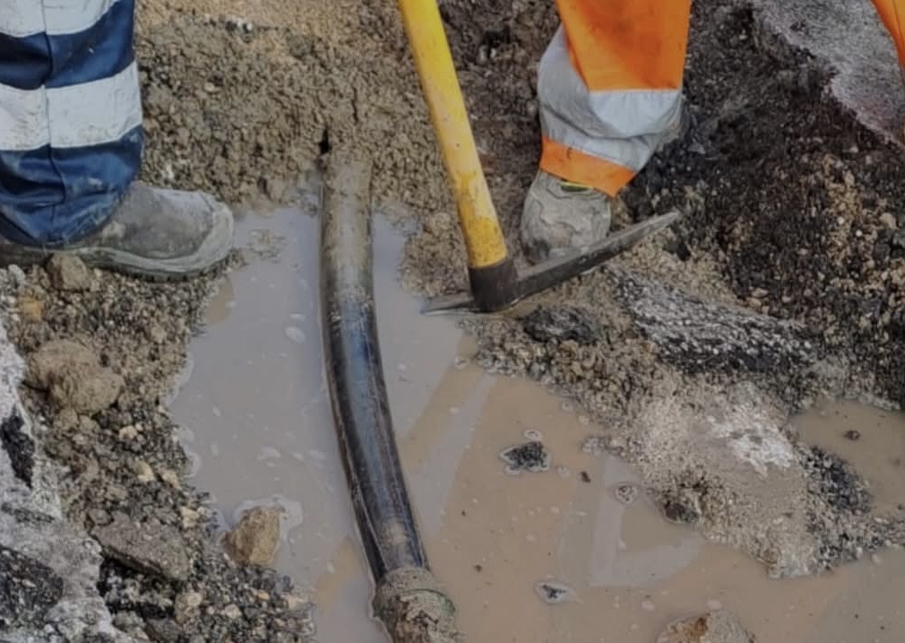 Report riparazioni rete idrica e fognaria