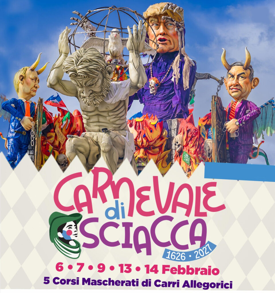 Carnevale di Sciacca, il manifesto dell’edizione 2027