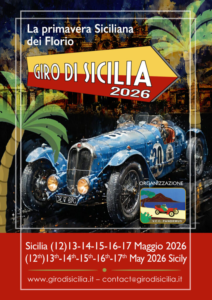 Giro di Sicilia con 150 auto d’epoca, tappa a Sciacca
