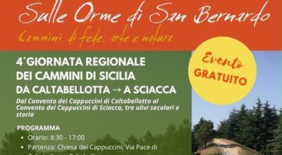 Cammino di San Bernardo, tappa inaugurale “Caltabellotta-Sciacca”