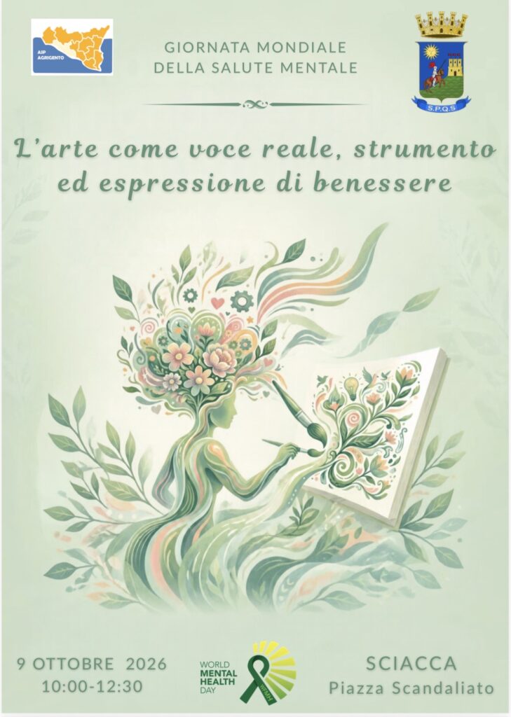 Giornata della salute mentale, in piazza Scandaliato “l’arte come espressione del benessere”