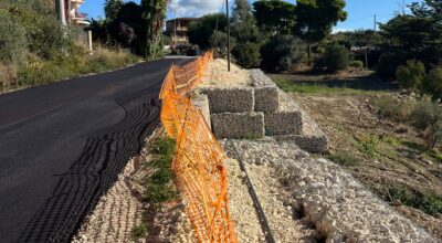 Viabilità contrada Bordea, ultimati lavori di messa in sicurezza